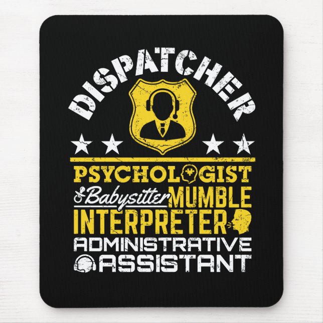 Dispatcher Unofficial Roles Funny 911 Dispatch Musmatta (Framsidan)