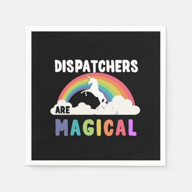 Dispatchers Are Magical Pappersservett (Framsidan)