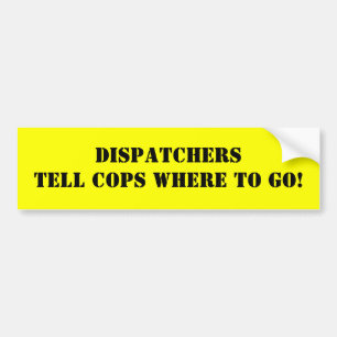 DISPATCHERS BERÄTTAR SNUTAR VAR ATT GÅ! BILDEKAL