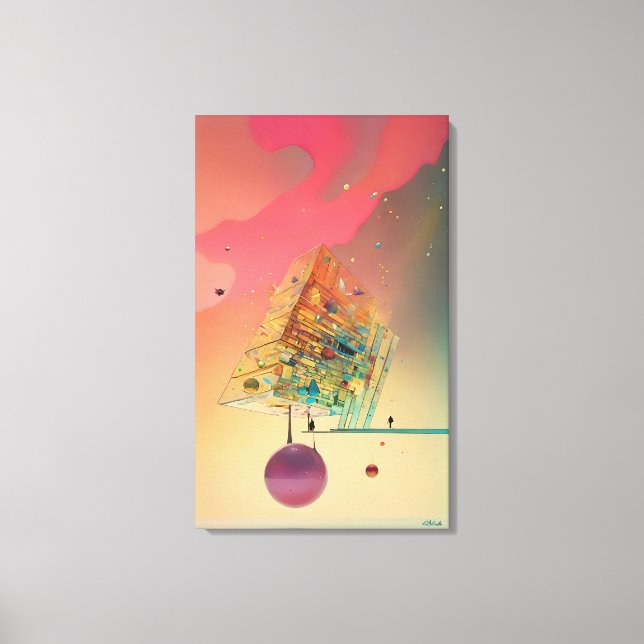 Displaced People Places Kings Canvastryck (Framsida)