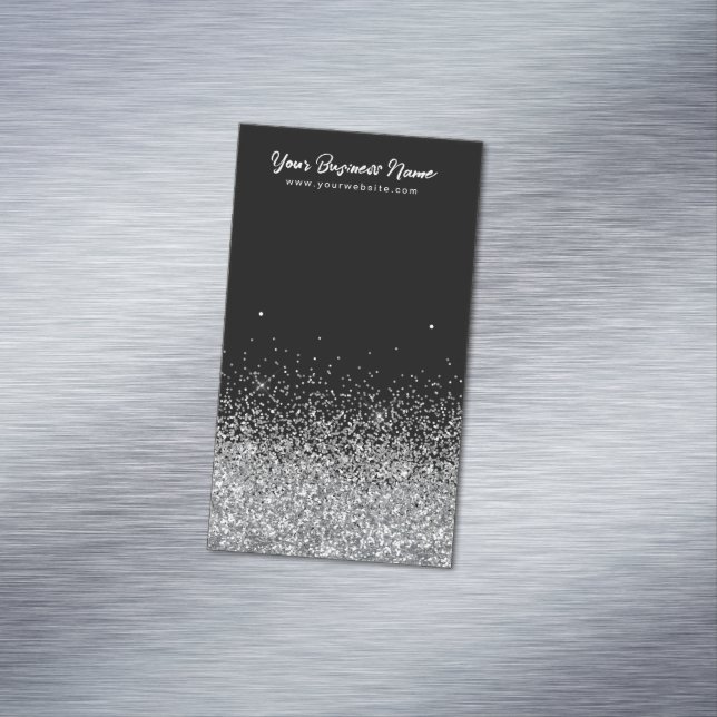  Display Earring Black Color Magnetiska Visitkort (In Situ)