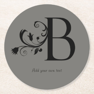 Disponibelt underlägg för runda papper rund