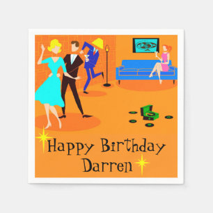 Disponibla servetter för Retro