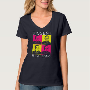Disposition är patriotiska reproducerande Höger Fe T Shirt