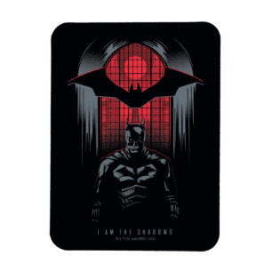 Disposition för fönstret Batman Magnet
