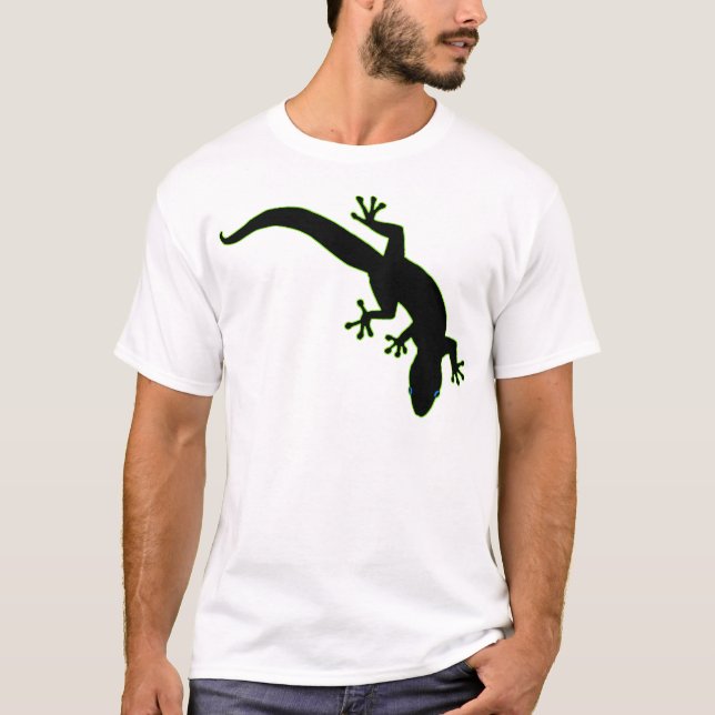 Disposition för GECKO-Grönt T Shirt (Framsida)