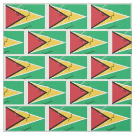 Disposition för Patriotic GUYANA FLAGGA Karta Tyg