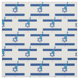 Disposition för Patriotic ISRAEL FLAGGA Karta Tyg