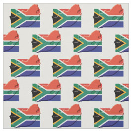 Disposition för Patriotic SOUTH AFRIKA FLAGGA Kart Tyg