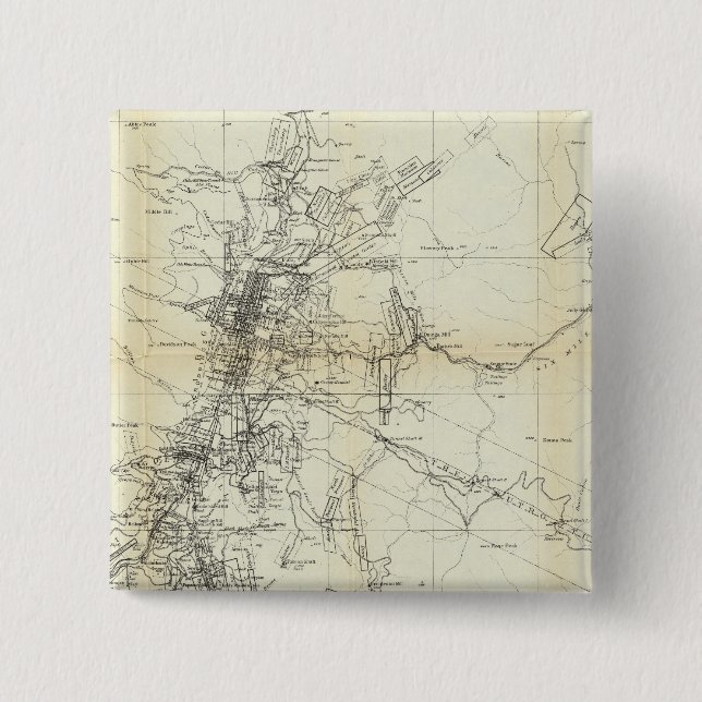 Disposition Karta i Washoe-distriktet Knapp (Framsida)