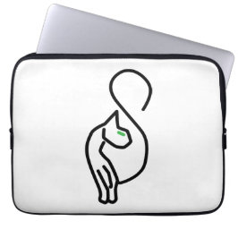 Disposition snyggt Kattunge Laptop Fodral