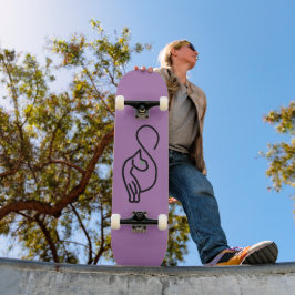 Disposition snyggt Kattunge Mini Skateboard Bräda 18,5 Cm