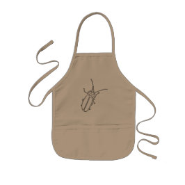 Disposition Teckning Lightning Kryp Insekt Aprons Barnförkläde