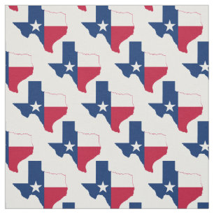 Disposition TEXAS Flagga Karta Tyg