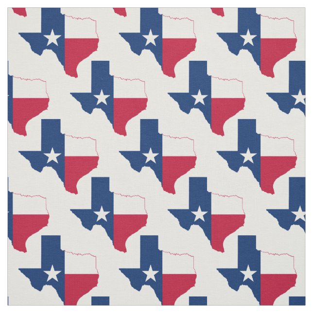 Disposition TEXAS Flagga Karta Tyg (Provkarta)