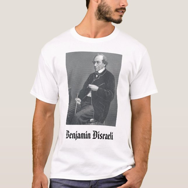disraeli Benjamin Disraeli Tee (Framsida)