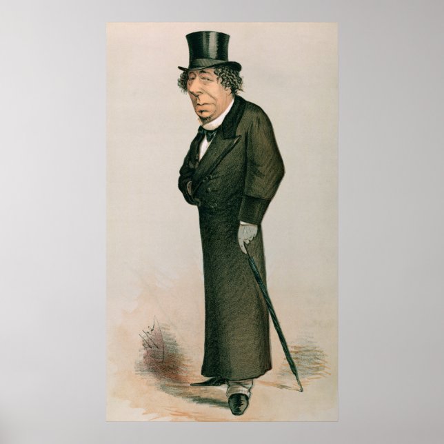 Disraeli, Benjamin Poster (Framsidan)