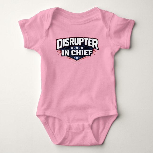 Disrupter In Chief - T-Shirt (Framsida)