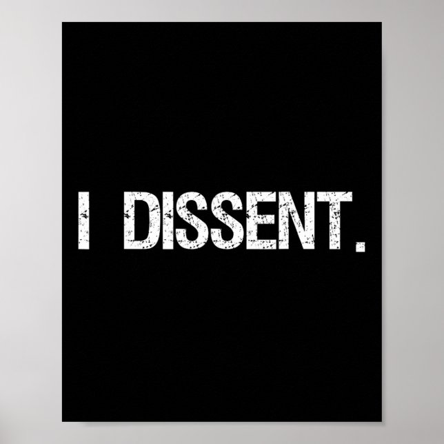 Dissent Anti-trump Scotus Liberal Poster (Framsidan)