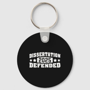 Dissertation Defended 2025 Phd Edd Doctorate Gradu Nyckelring