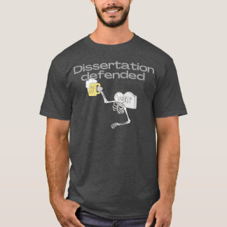 Dissertering försvarad 10 t shirt
