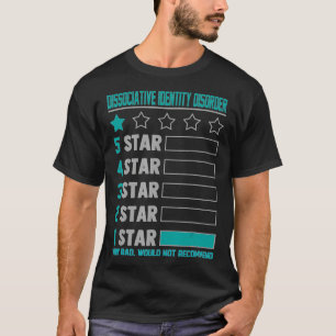 Dissociativ identitetsstörning Medvetenhet dissoci T Shirt