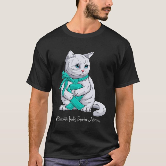 Dissociative Identity Disorder Awareness Month Tea T Shirt (Framsida)