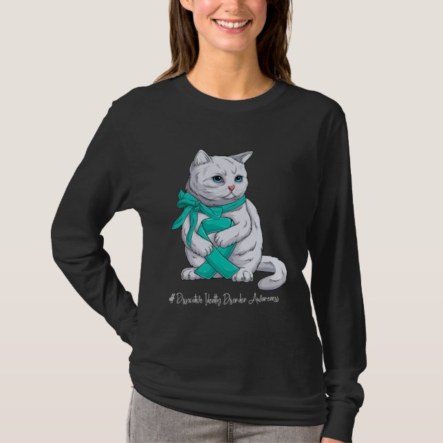 Dissociative Identity Disorder Awareness Month Tea T Shirt (Framsida)