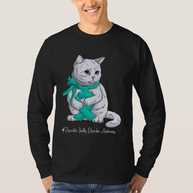 Dissociative Identity Disorder Awareness Month Tea T Shirt (Framsida)