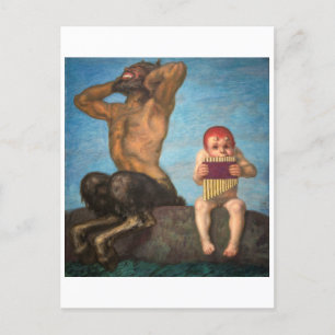 Dissonans Franz von Stuck Vykort