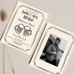 Dist uttagen Funky Cheers Öl 30:e födelsedagen Inbjudningar<br><div class="desc">Hand plockade Funky Cheers Öl 30:e födelsedagen</div>