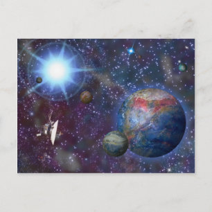 Distant Galaxy Vykort