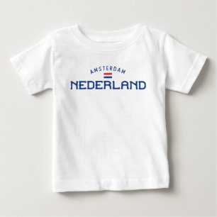Disted Amsterdam Nederland (Nederländerna) T Shirt