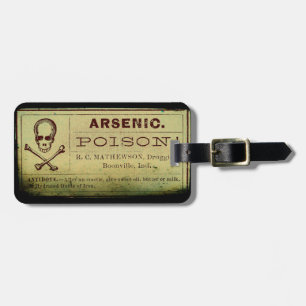 Disted Arseniic Label Bagagebricka