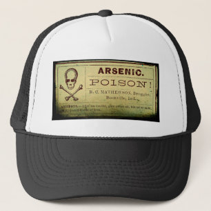 Disted Arseniic Label Truckerkeps