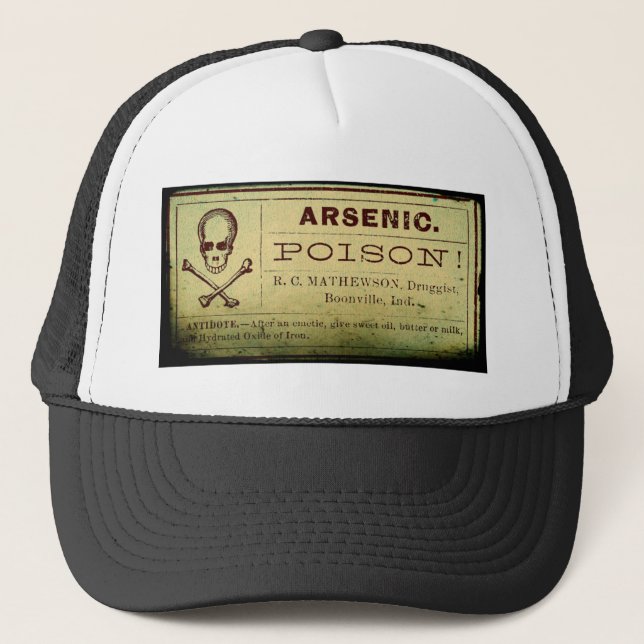 Disted Arseniic Label Truckerkeps (Framsida)