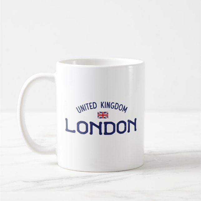 Disted London UK Kaffemugg (Vänster)