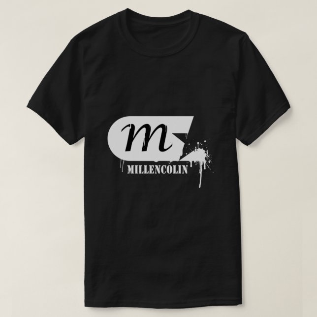 Disted Millencolin - Sweedish Band Graphic Gif T Shirt (Design framsida)