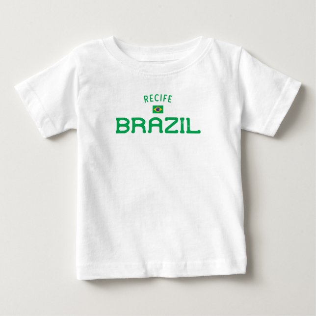 Disted Recie Brasilien T Shirt (Framsida)