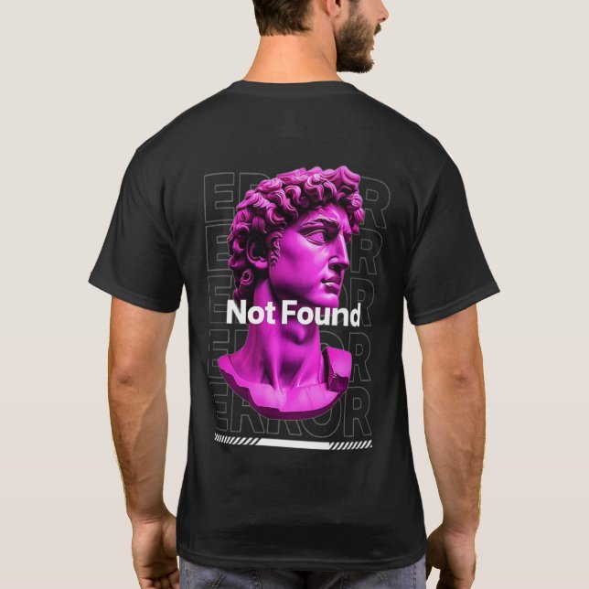 Distinctive Manar ört-shirt - Unmatched Elegance T Shirt (Baksida)