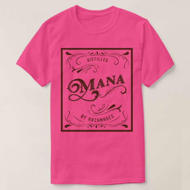 Distlled Mana T Shirt (Design framsida)