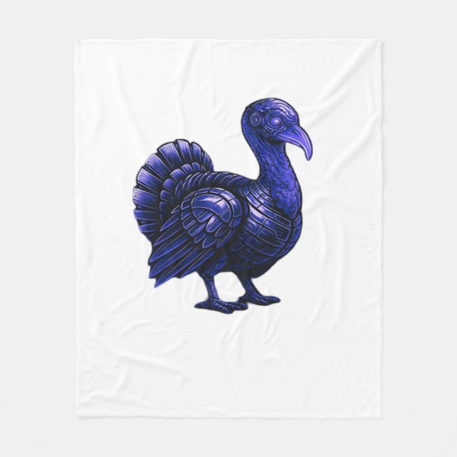 Distopisk Thanksgiving i Turkiet, klassiskt T-Shi Fleecefilt (Framsidan)