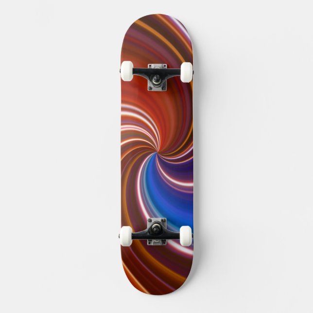 Distortion Four Skateboard Design (Framsida)