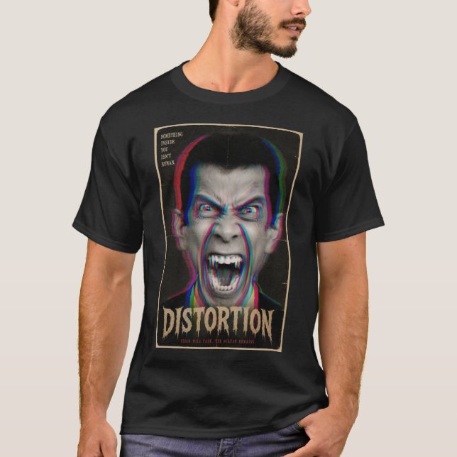 Distortion T Shirt (Framsida)