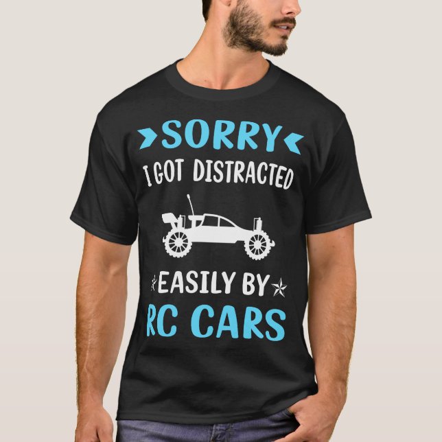 Distraherade RC-bilar T Shirt (Framsida)