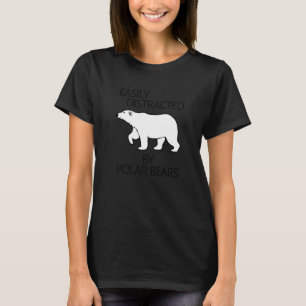 Distraherat av Polar Bears Expedition Arktis Wildl T Shirt