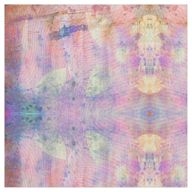 Disträkt Pastell Grunge Abstrakt Tyg (Närbild)