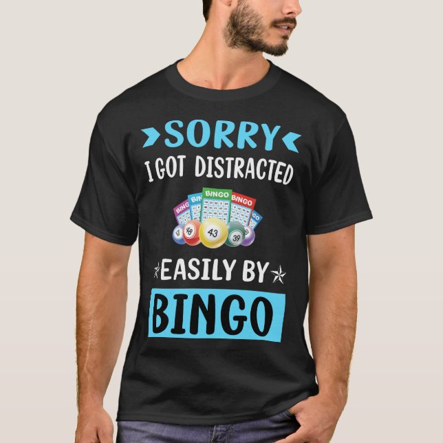 Distrated Bingo T Shirt (Framsida)