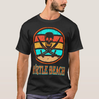 Distreserad bild av Pirat Myrtle Beach Vacation T Shirt