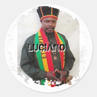 Distress 2 Round Stickers Runt Klistermärke